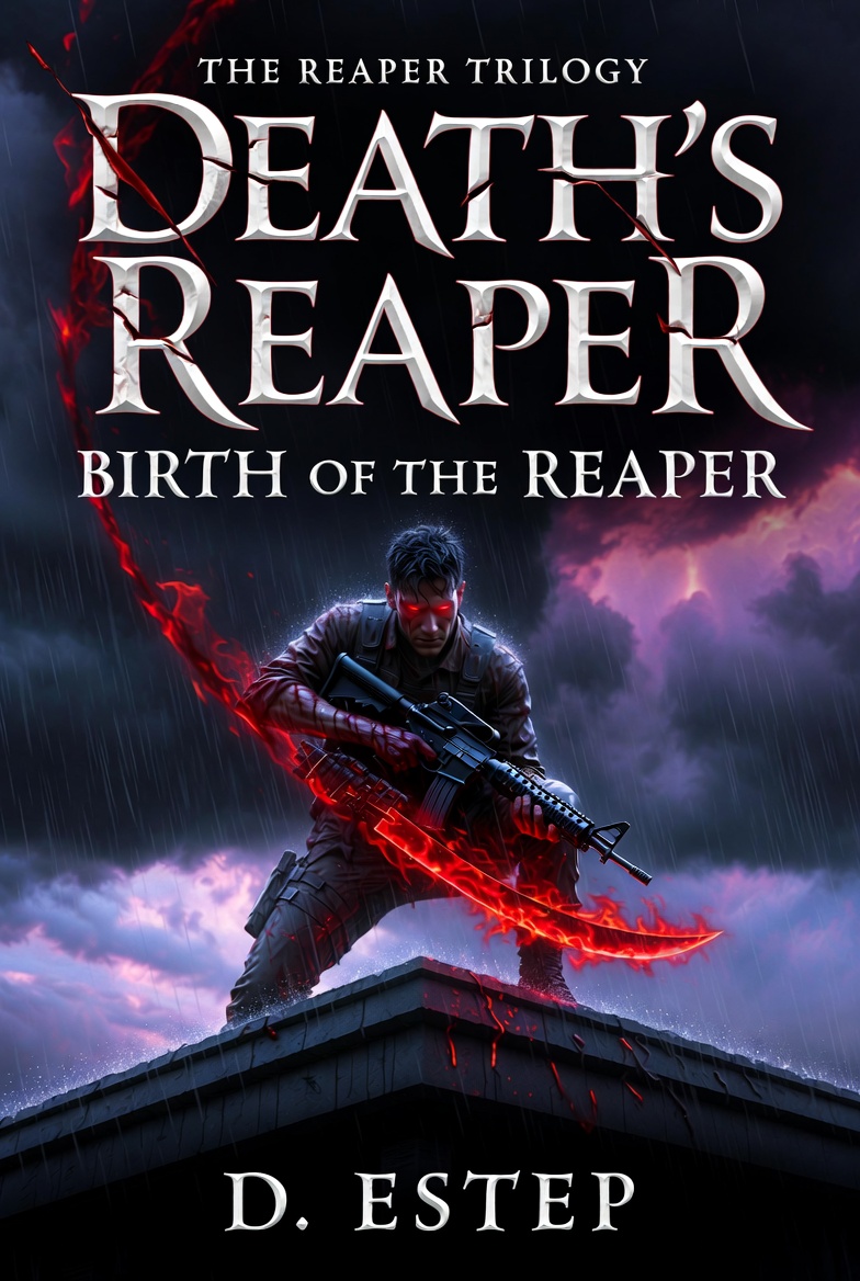 Book cover of Death's Reaper: Birth of the Reaper by D. Estep